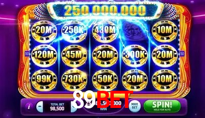 Jackpots e promoções na 89bet